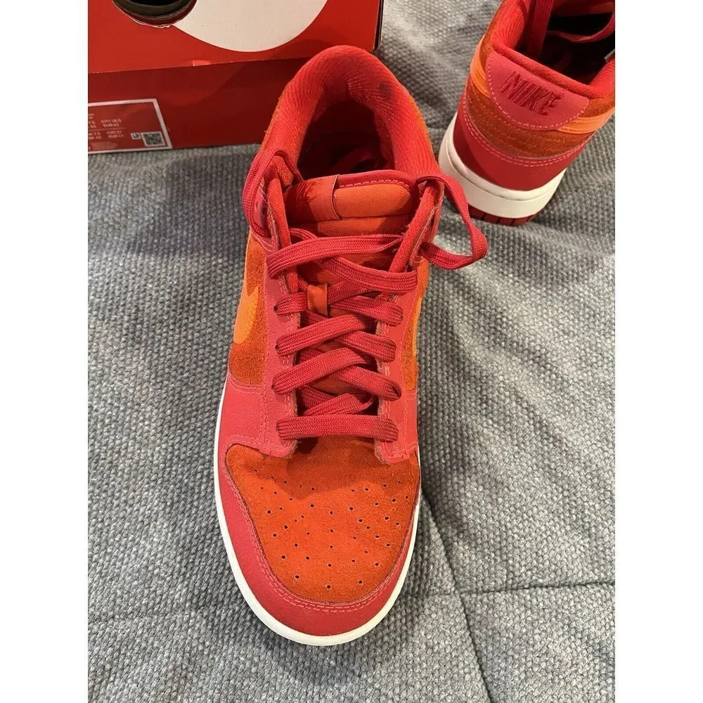 Nike Dunk Low ATL Atlanta University Red 2023 Mens Size 8.5 Original Box‎